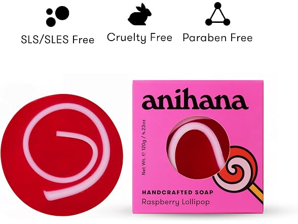 ANIHANA Handcrafted Soap with Coconut Oil Gentle