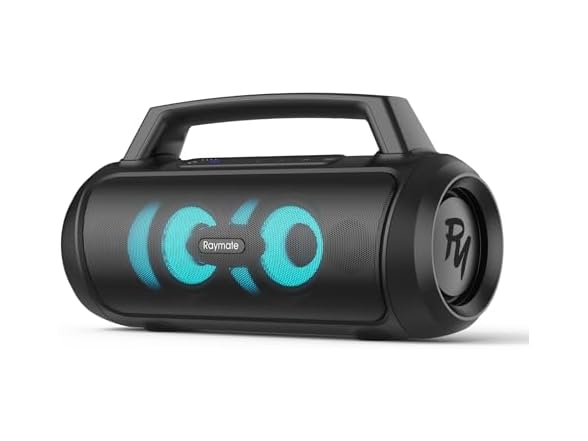 Raymate Bluetooth Speakers, Portable Wireless Speaker with 1 (Open Box)