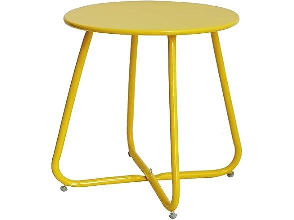 Elevon E-Coated Steel Side Table
