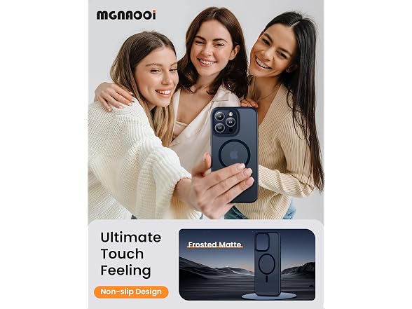 Mgnaooi Magnetic Case for iPhone 14 Pro Max Case