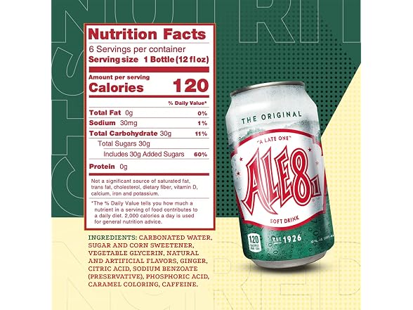 Ale 8 One Sparkling Drink