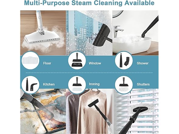ACHTFACH Steam Cleaner for Home