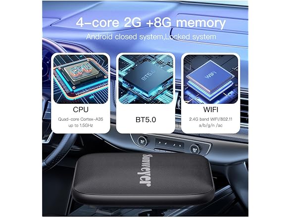 Wireless CarPlay & Android Auto Adapter