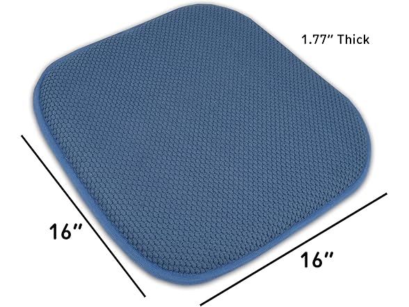 2 Pack Memory Foam Honeycomb Seat Pad