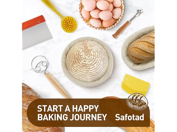 Safotad Banneton Bread Proofing Basket - Gallery 9