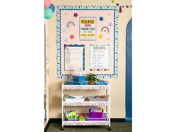 Teacher Created Resources Oh Happy Day Pom-Poms Border