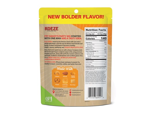 (6pk) Fry Daddy Gluten-free Party Mix - Your Choice