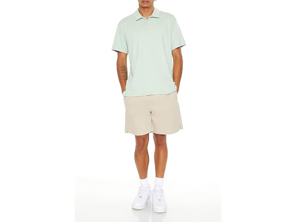 Forever 21 (XXL) Textured Polo Shirt