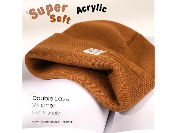 FURTALK Baby Beanie 2 Pack Toddler