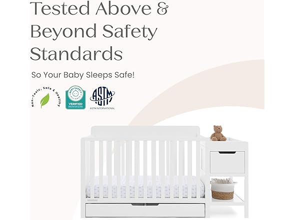 Delta Children Maya 5-in-1 Convertible Crib