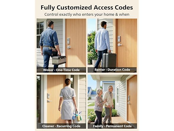 Philips DDL242X-15HW-SNL WiFi Smart Keypad Deadbolt Loc - Gallery 5