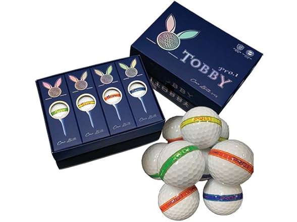 TOBBY ProOne Low-Compression Golf Ball 12 count