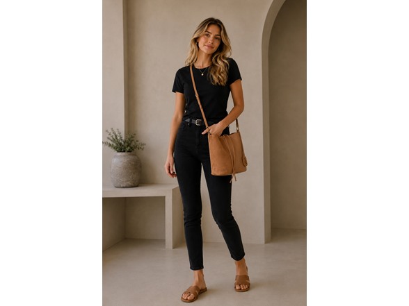 Stewart Weitzman 5050 Bucket Bag
