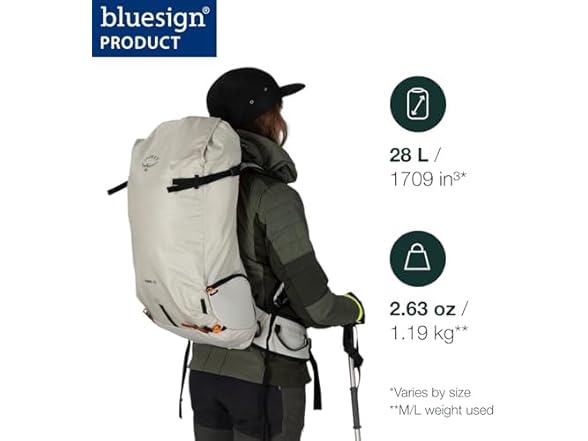 Osprey Firn 28L Ski and Snowboard Backpack - Euphoria Purple, M/L