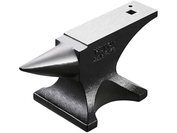 Single Horn Anvil, 55lbs Cast Steel