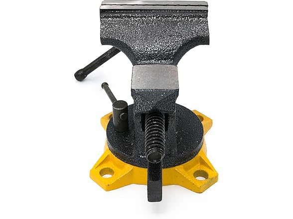 4" Bench Vise Gray
