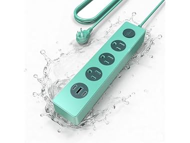 $12.99, Was $24.99, 48% Off! SOLL Weatherproof Power Strip dealfomo