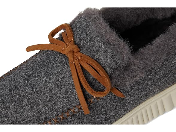 Skechers Women's Cozy Ojai Faux Wool Moccasin Slippers