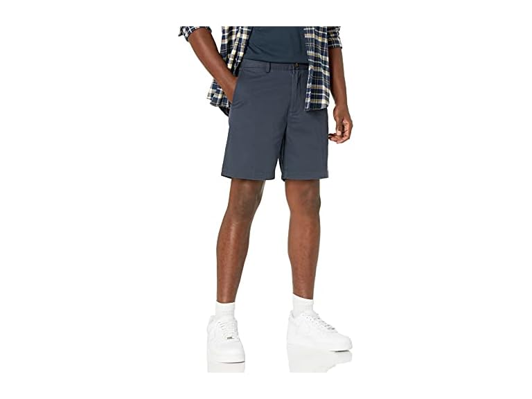 Amazon Essentials Men's Slim-Fit 7" Chino Short, Navy, 42