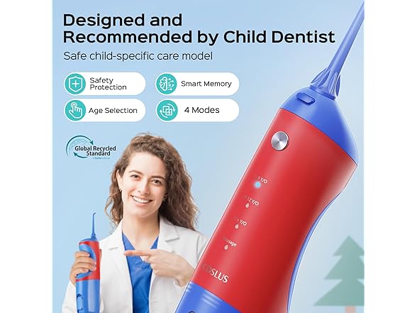 COSLUS C31 Kids Water Dental Flosser