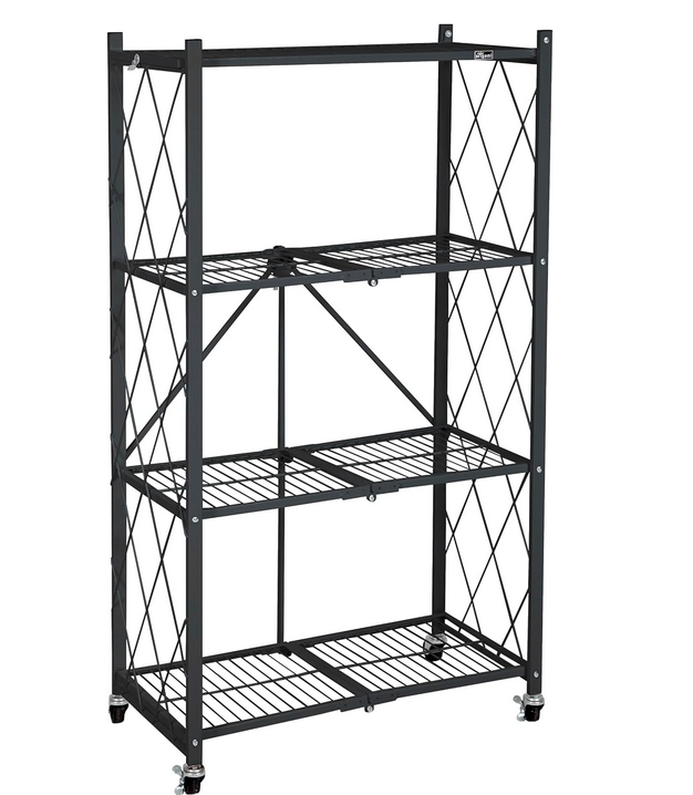 Origami 4-Tier Folding Shelf -Choose Color - Gallery 6