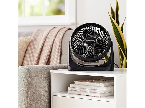 Amazon Basics 90-Degree Tilt Fan