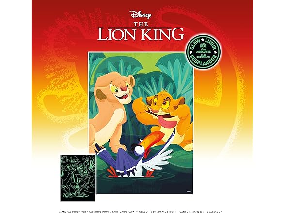Disney The Lion King Making Faces Puzzle