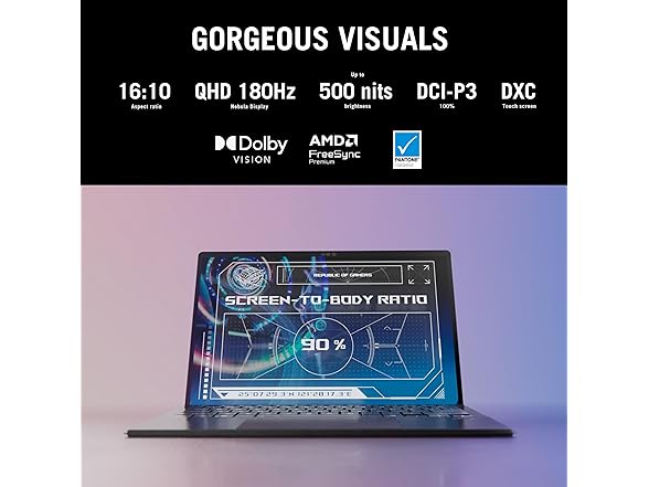 ASUS ROG Flow Z13 2.5K 13.4" 2-in-1 Gaming Laptop