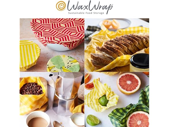 Organic Beeswax Food Wraps 36-Pack