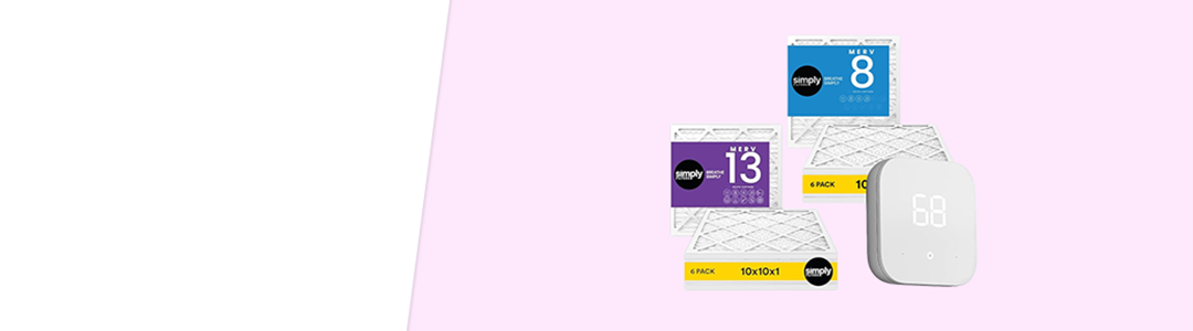 Best Air Filters + Thermostat Sale: Up to 53% Off Select Simply Air Filters & Thermostats