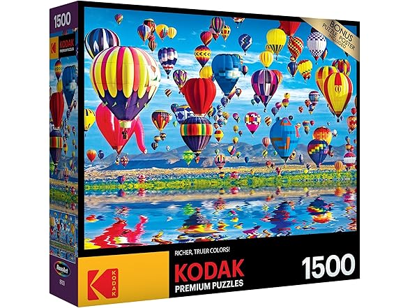 KODAK PREMIUM PUZZLES RoseArt - Balloon Reflections