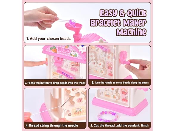 MAGTHIC Bracelet Making Kit for Girls