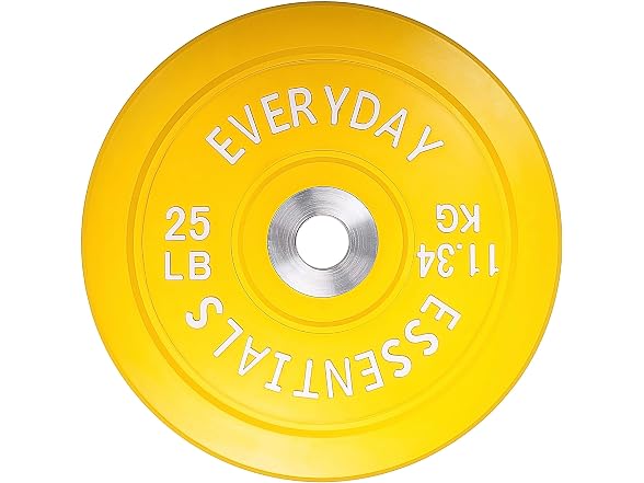 BalanceFrom Coded Olympic Bumper Plate Weight Hub