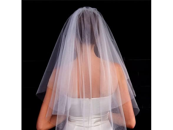 Edith Qi Women (Free Size) Simple Tulle Party