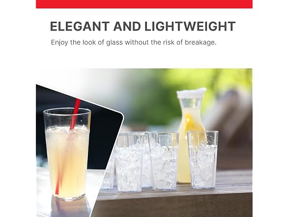 Cambro Newport Beverage Tumblers (6 Pack)