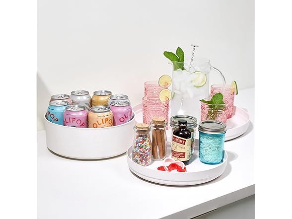 iDesign Recycled Plastic Lazy Susan