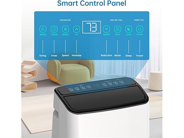 HobbyField 14,000 BTU Portable Air Conditioner