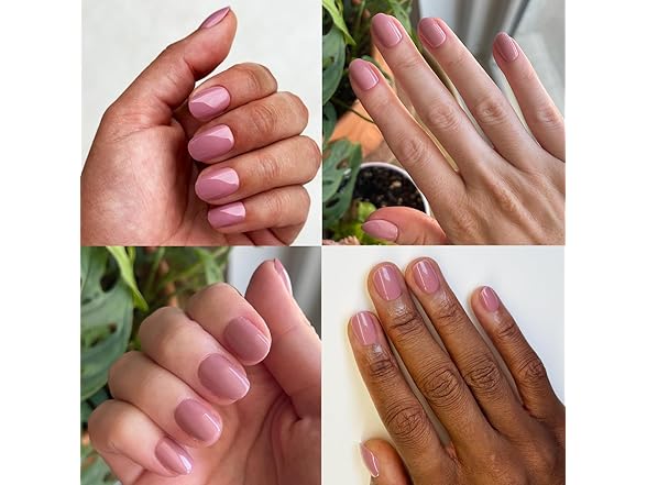 Olive & June Instant Mani Press On Nails (Glue) | Mauve 