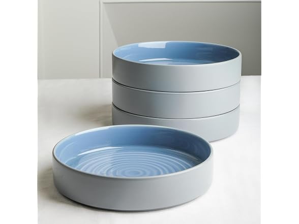 Stone Lain Elica 12Pc Dish Set Blue Grey