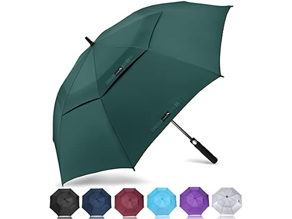 ZOMAKE Golf Umbrella, Large Windproof Heavy Duty