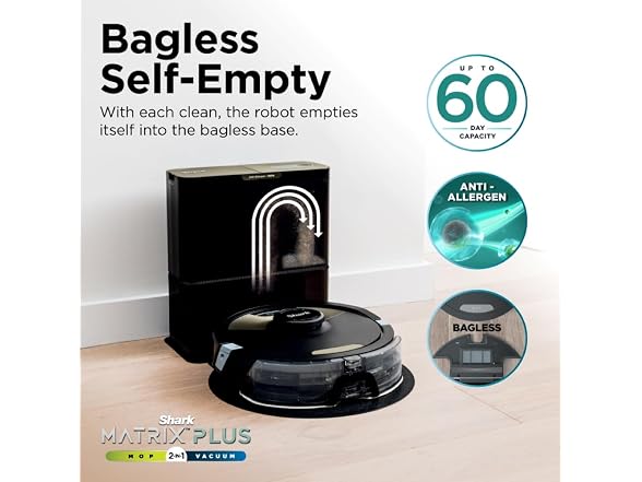 Shark AI Ultra 2-in-1 Robot Vacuum & Mop with Sonic Mopping