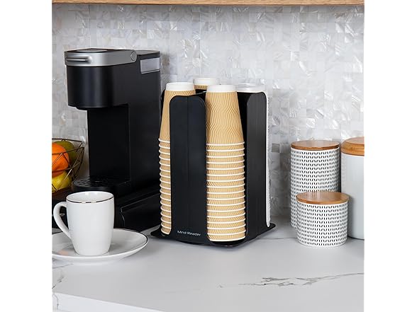 Cup Carousel and Condiment Organizer
