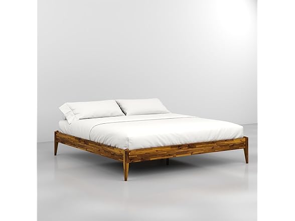 Bme Dinkee King Bed Frame Wood 15 Inch