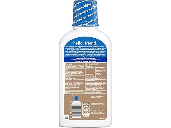 Hello Empower-Mint Mouthwash 16oz (1ct)