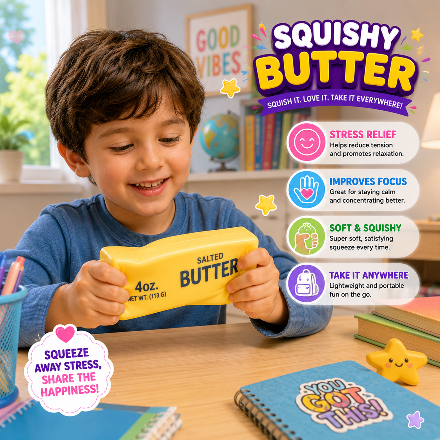 Twilight 5-Pack Mystery Squishy Sensory Toys - Gallery 20