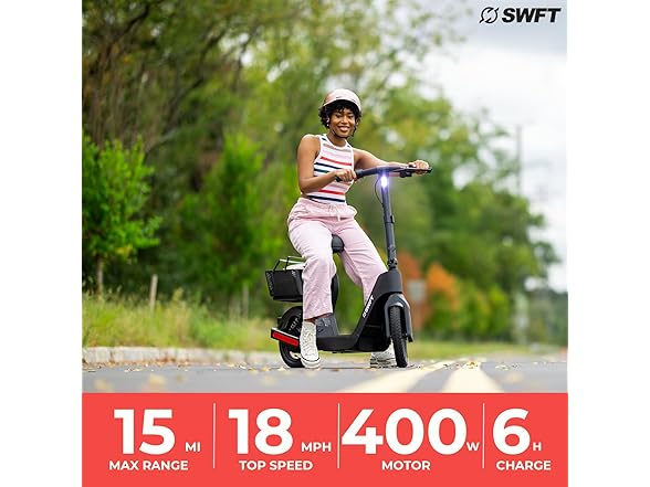 SWFT E-Scooter Foldable LCD Display