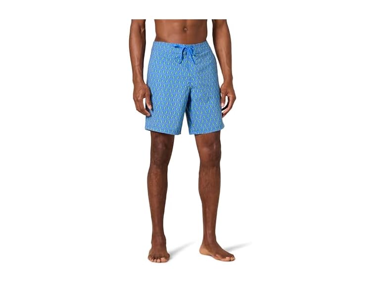 Amazon Essentials Men's Board Shorts, Blue Lizards, XX-Large