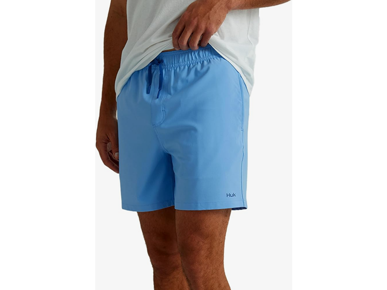 HUK Men's Standard Pursuit Volley, Quick-Dry Fishing Shorts, Marolina Blue