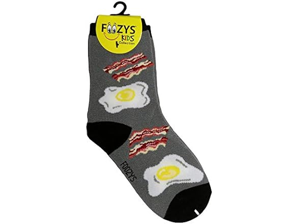 Foozys Kids Boys Fun Bacon & Eggs