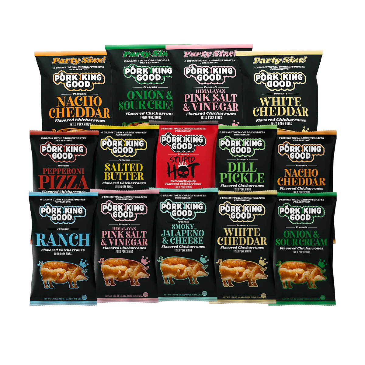 (14 Pack) "Pork Rinds Are Life" Mega Pack - Gallery 10